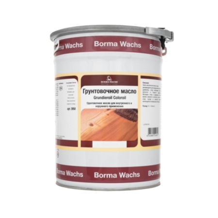 масло грунтовочное для паркета borma grundieroel цвет 12 темная вишня 5 л