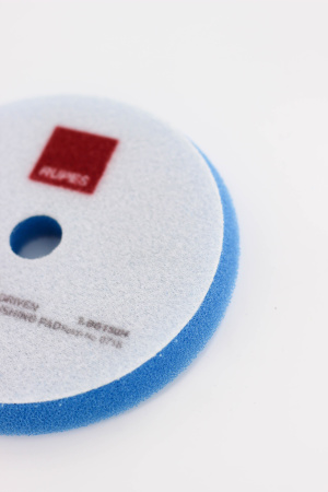 полировальный круг rupes 9.bg150h из поролона d130-140 мм цвет синий грубый