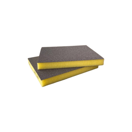 абразивная губка 2-х сторонняя 7983 siasponge flex 98х120х13мм р100