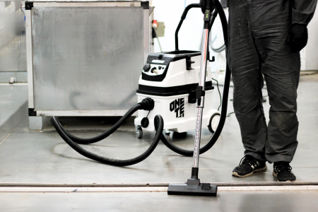 пылесос промышленный onetech nt09v-40ep-ma для пневмоинструментов с шлангом