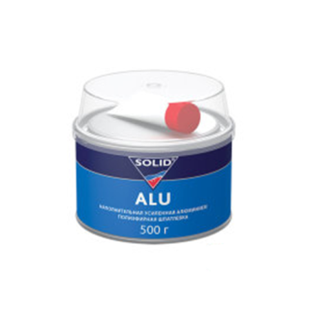 шпатлевка solid alu с отвердителем 500 гр csx-01.010.500.xso
