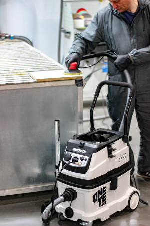 пылесос промышленный onetech nt09v-40ep-ma для пневмоинструментов с шлангом