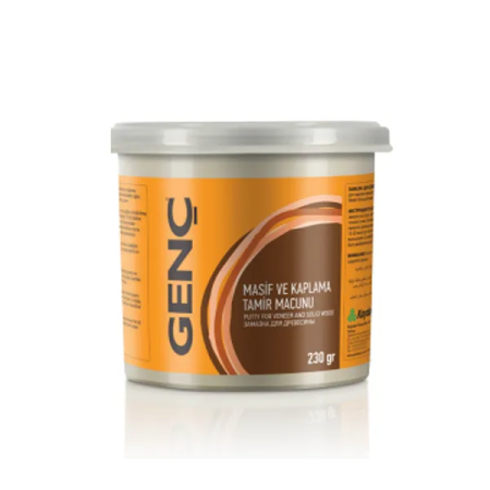 шпатлевка по дереву genc t43011 цвет сосна светлая 230 гр