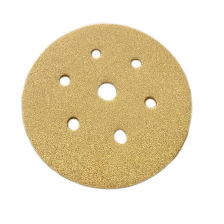диск шлифовальный napoleon d150 мм, p120, 7 отв. на пленке